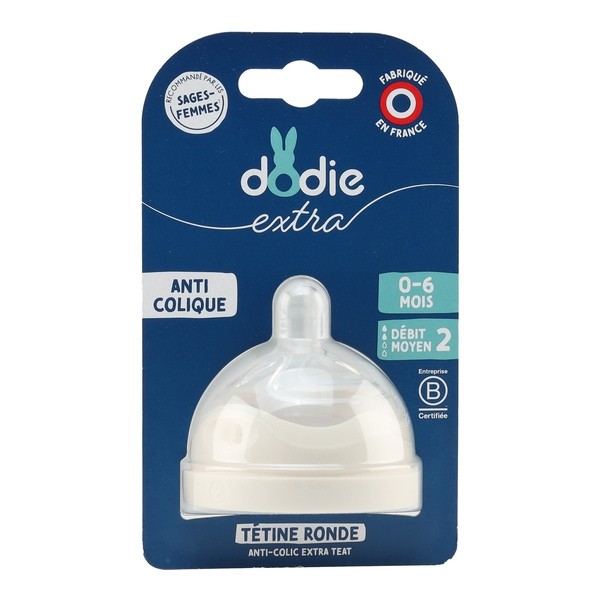 Dodie Tétine multi perforée anti colique