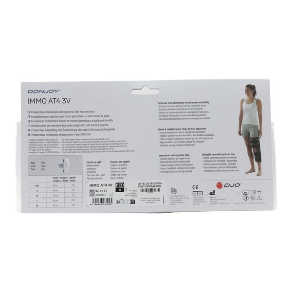 Donjoy Attelle de genou pédiatrique Immo AT4 3 volets