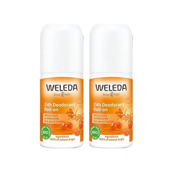 Weleda Argousier Déodorant roll on 24h Bio