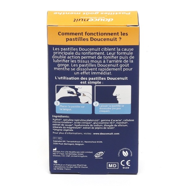 Douce Nuit pastilles