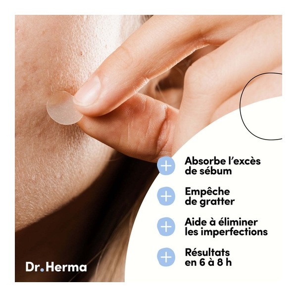 Dr Herma Patch anti boutons​ petit format