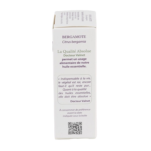Docteur Valnet huile essentielle Bergamote Bio