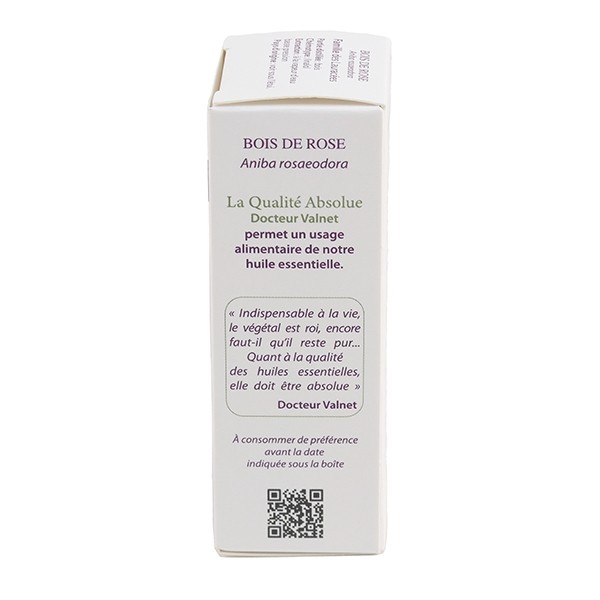 Docteur Valnet huile essentielle de Bois de rose Bio
