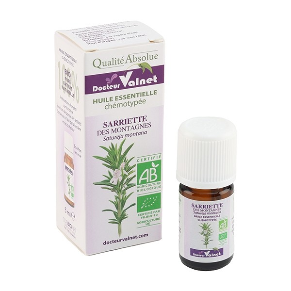 Docteur Valnet huile essentielle Sarriette des montagnes Bio