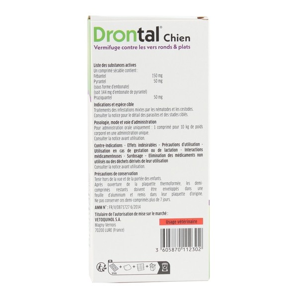 Drontal Chien comprimés