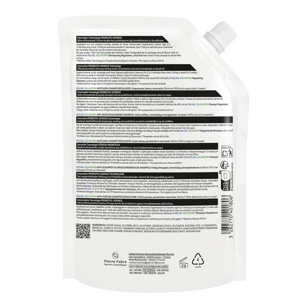 Kelual Squanorm Shampooing pellicules grasses