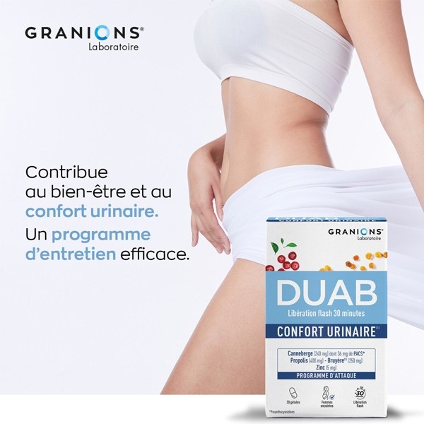 Duab Confort urinaire gélules