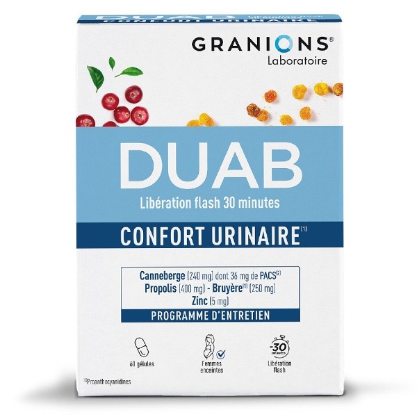 Duab Confort urinaire gélules