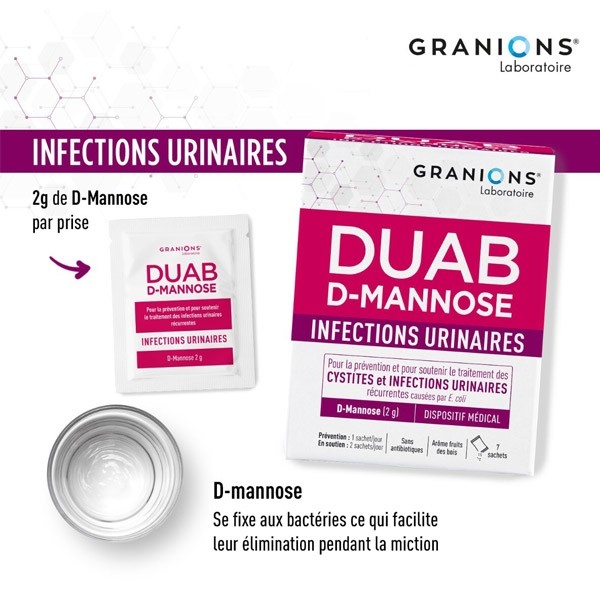 Duab D Mannose sachets