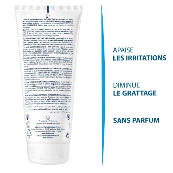 Ducray Dexyane baume émollient anti-grattage