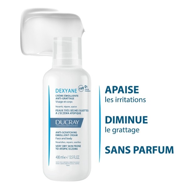 Ducray Dexyane Crème émolliente anti-grattage