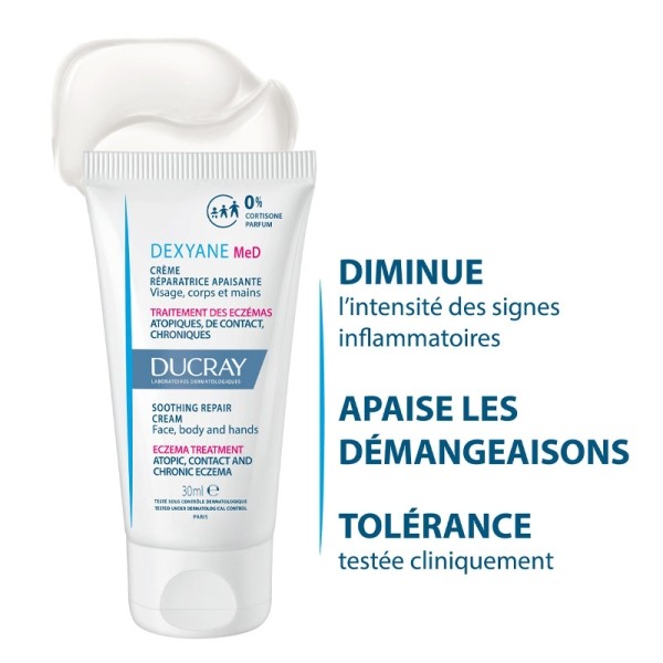 Ducray Dexyane MED Crème réparatrice apaisante