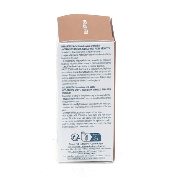Ducray Melascreen contour des yeux anti taches