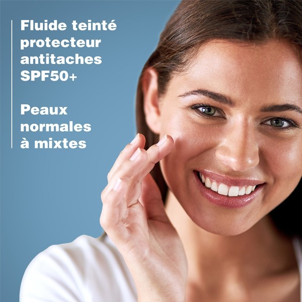 Ducray Melascreen Fluide solaire teinté antitaches SPF50+