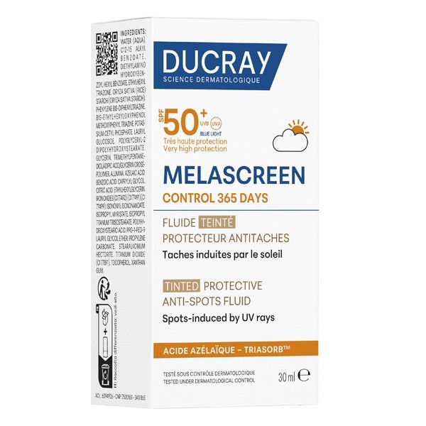 Ducray Melascreen Fluide solaire teinté antitaches SPF50+