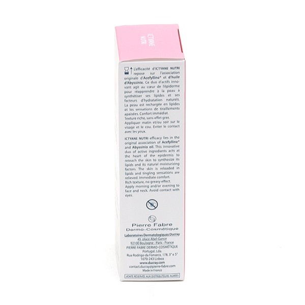 Ducray Ictyane Nutri crème riche