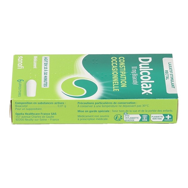 Dulcolax suppositoires