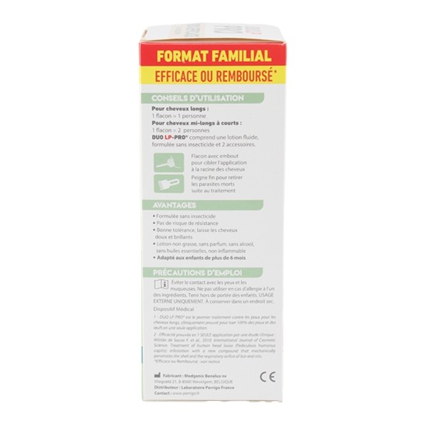 Duo LP Pro lotion anti-poux