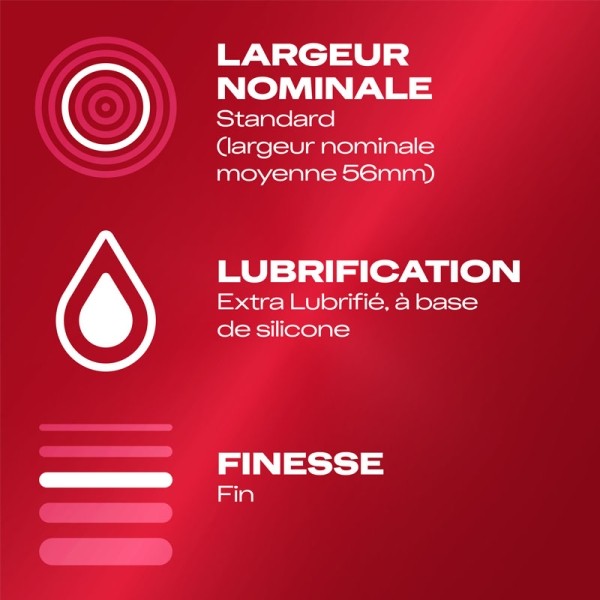 Durex Feeling Extra préservatifs