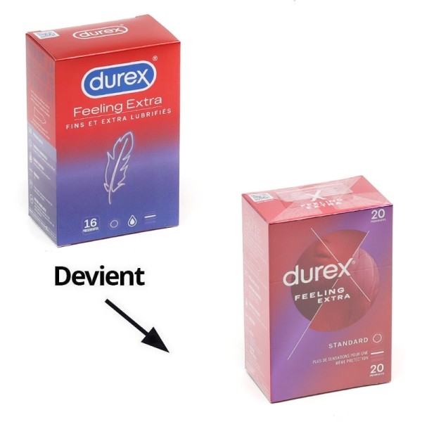 Durex Feeling Extra préservatifs