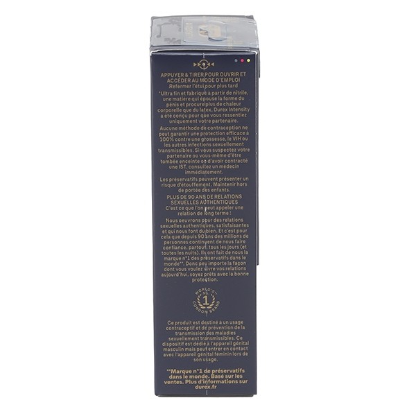 Durex Intensity préservatifs sans latex