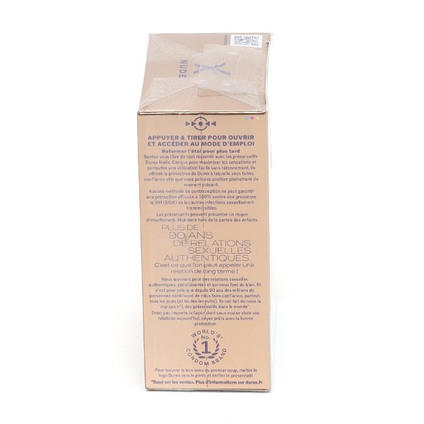 Durex Nude Préservatifs