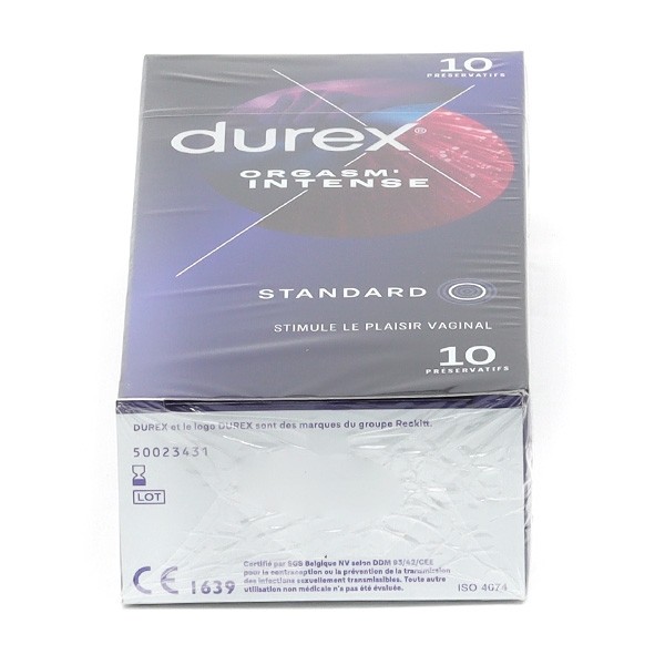Durex Orgasm'Intense préservatifs