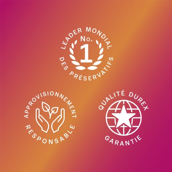 Durex Pleasure Me préservatifs