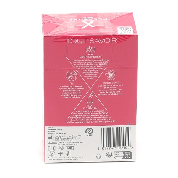 Durex Pleasure Me préservatifs