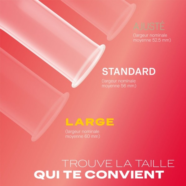 Durex Sexy Fraise préservatifs