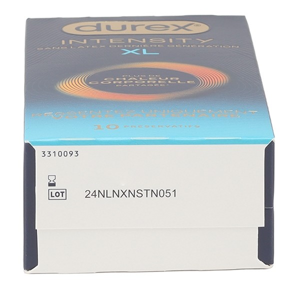 Durex Intensity XL préservatifs sans latex
