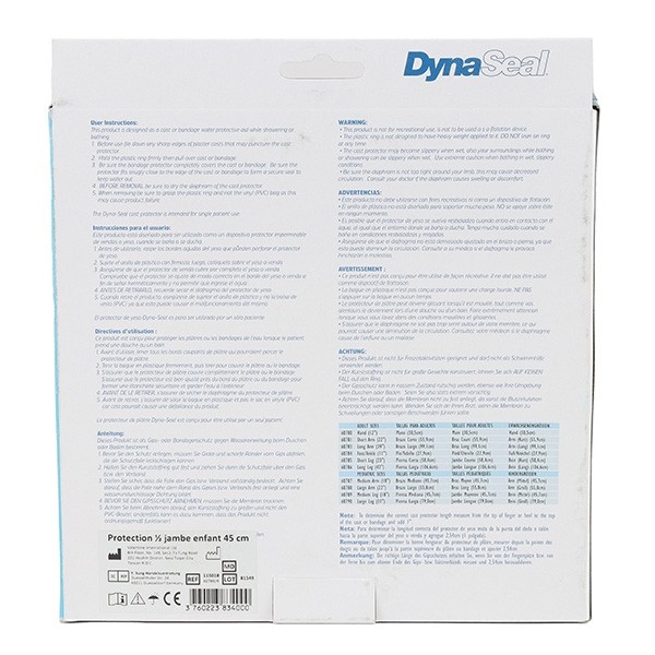 Protection plâtre jambe enfant DynaSeal