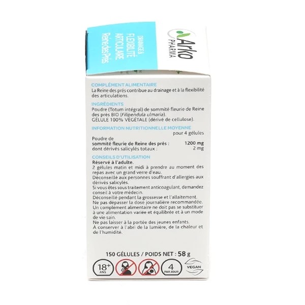 Arkogélules reine des prés Bio gélules