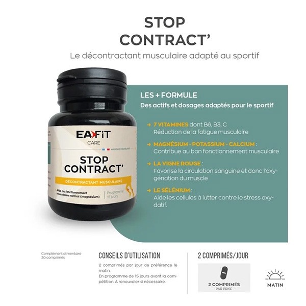 Eafit Stop Contract comprimés