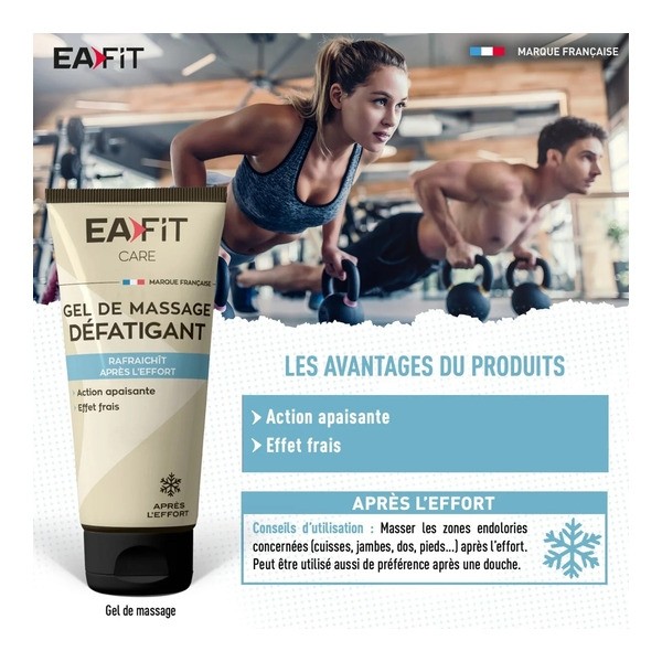 Eafit Care gel de massage défatigant