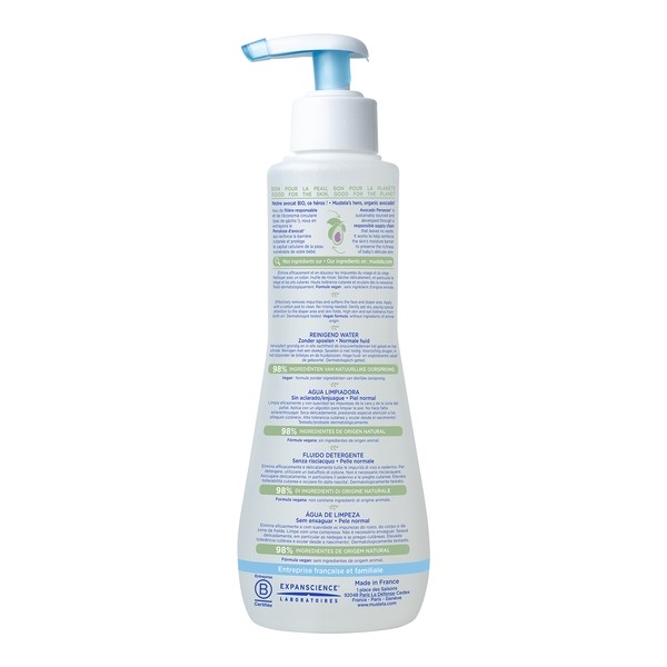 Mustela eau nettoyante sans rinçage