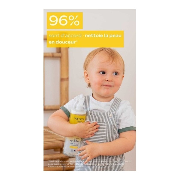 Weleda Bébé Eau nettoyante au Calendula bio