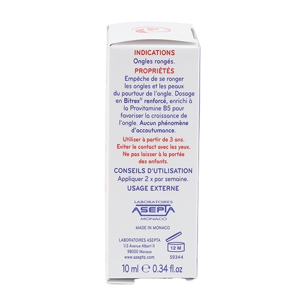 Ecrinal vernis à ongles amer