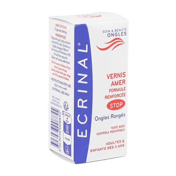 Ecrinal vernis à ongles amer