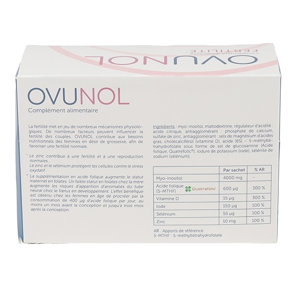 Ovunol fertilité sachets