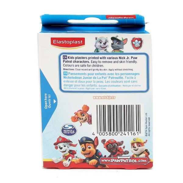 Elastoplast pansements pour enfant Dessins animés par 20