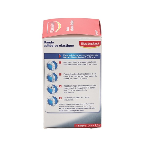 Elastoplast bande adhésive élastique