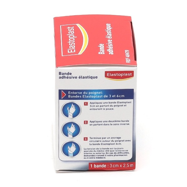 Elastoplast bande adhésive élastique