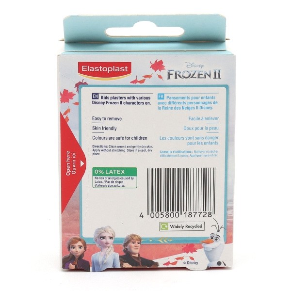 Elastoplast pansements pour enfant Dessins animés par 20