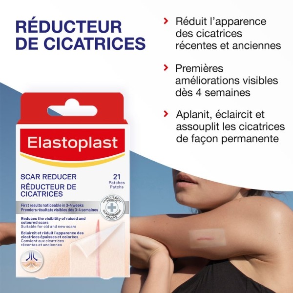 Elastoplast réducteur de cicatrices pansements