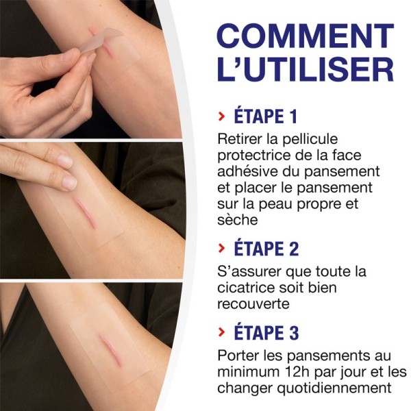 Elastoplast réducteur de cicatrices pansements