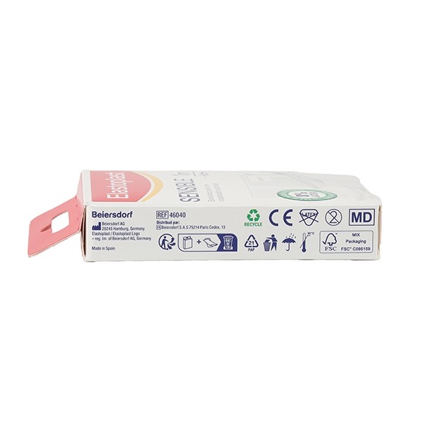 Elastoplast Sensible bandes de pansement à découper 10 cm x 6 cm