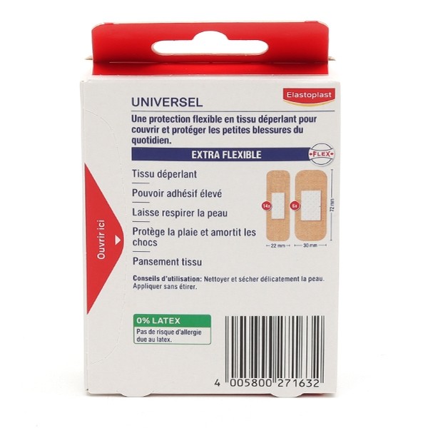 Elastoplast Universel pansements extra flexibles assortis