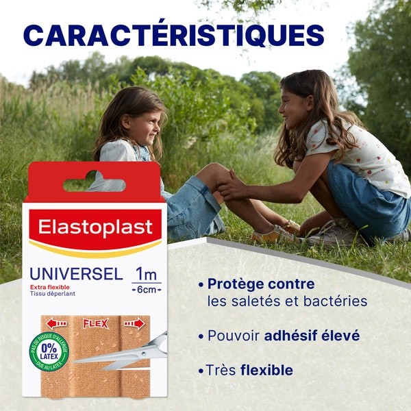 Elastoplast Universel pansements extra flexibles 10 bandes
