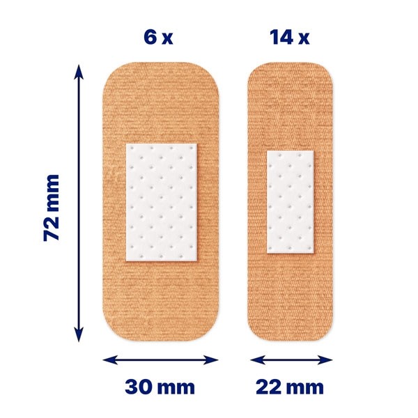 Elastoplast Universel pansements extra flexibles assortis
